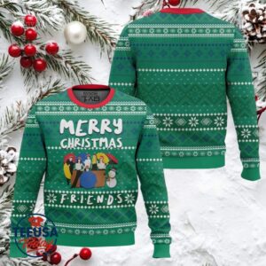 Merry Xmas Friends Ugly Christmas Sweater