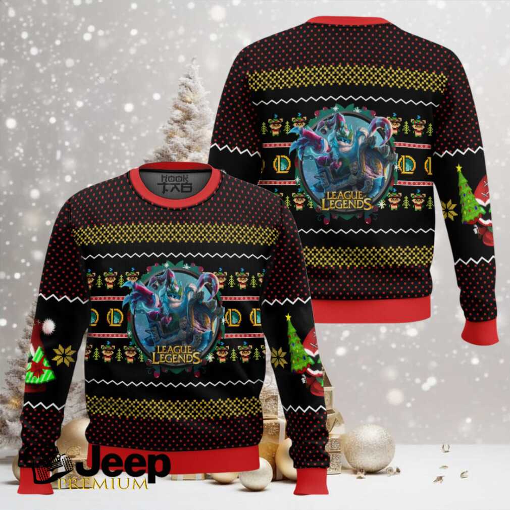 Merry Xmas League Of Legends Ugly Christmas Sweater Merry Xmas League Of Legends Ugly Christmas Sweater