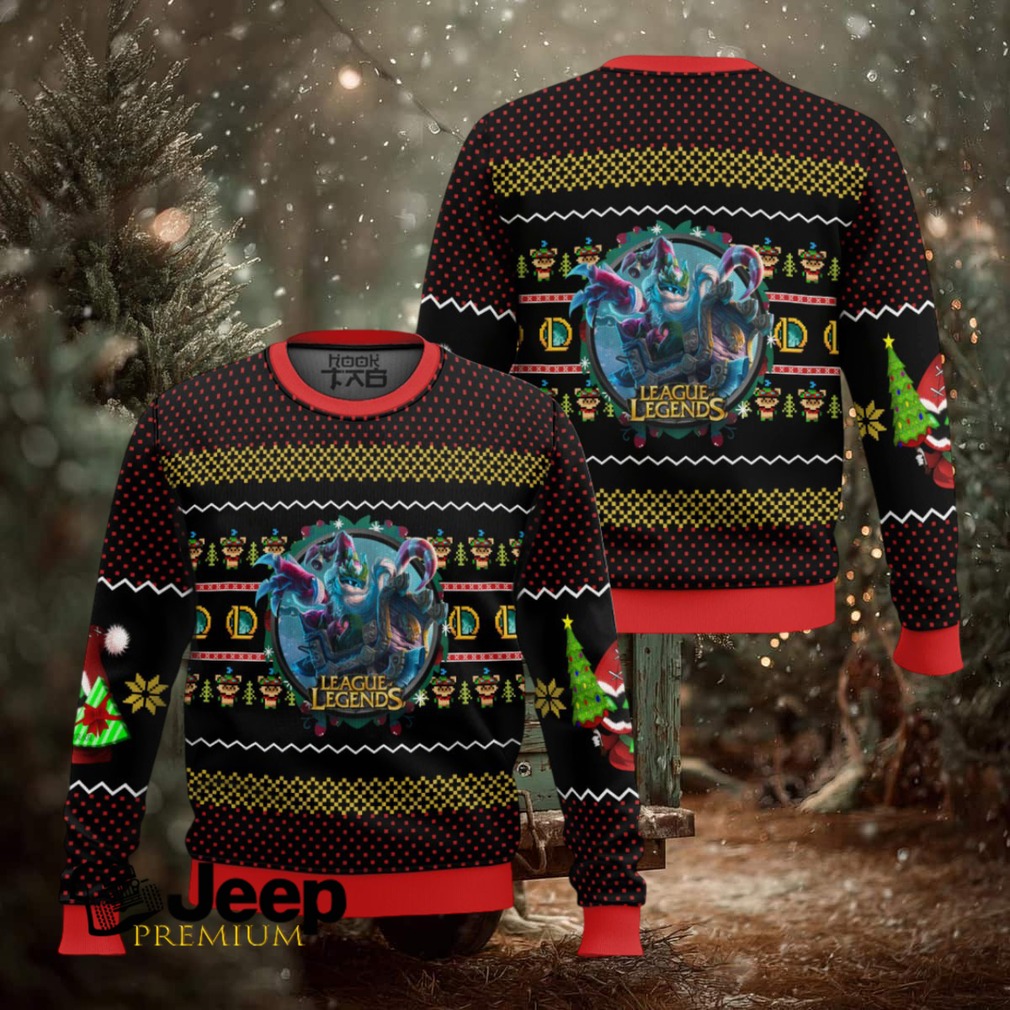 Merry Xmas League Of Legends Ugly Christmas Sweater Merry Xmas League Of Legends Ugly Christmas Sweater
