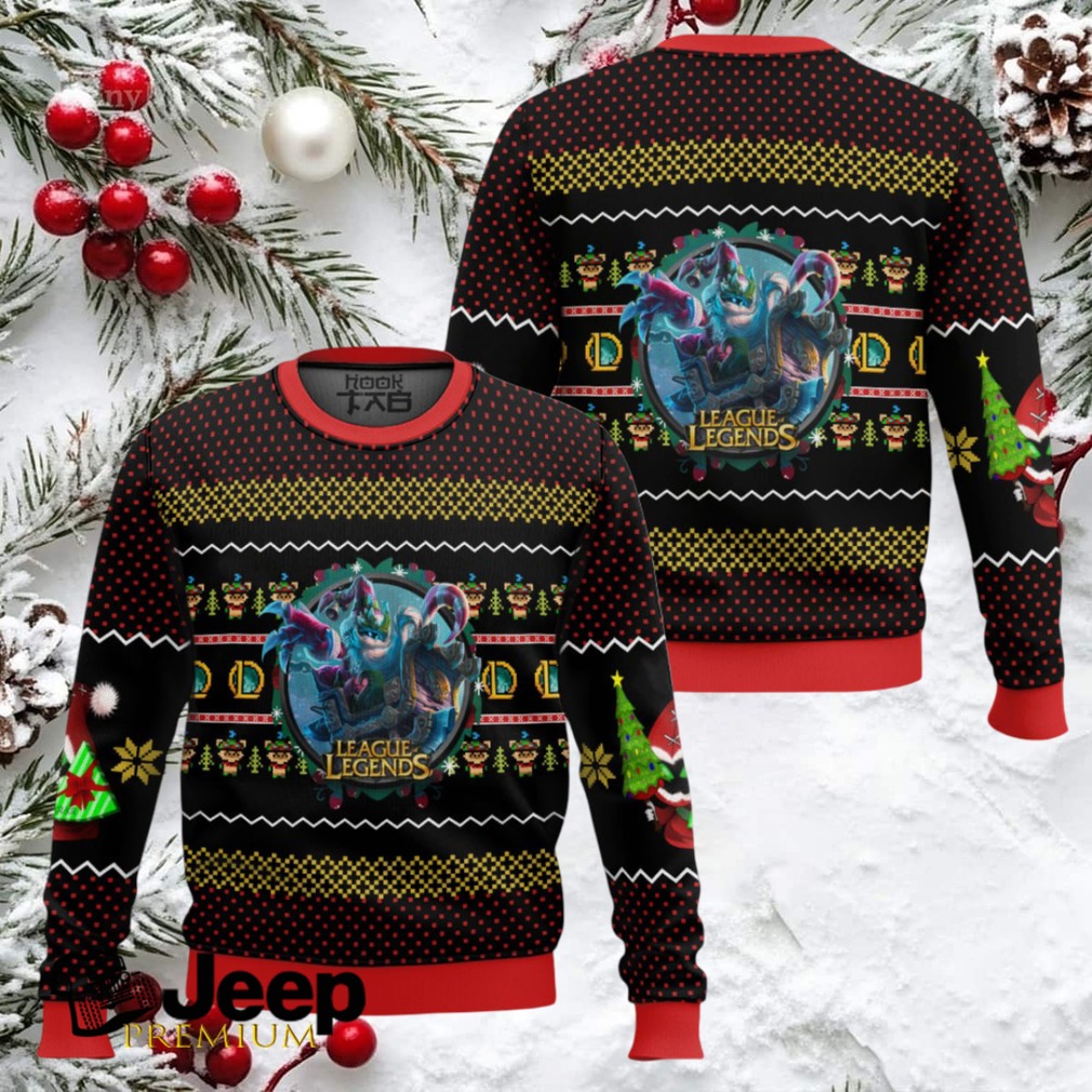 Merry Xmas League Of Legends Ugly Christmas Sweater Merry Xmas League Of Legends Ugly Christmas Sweater