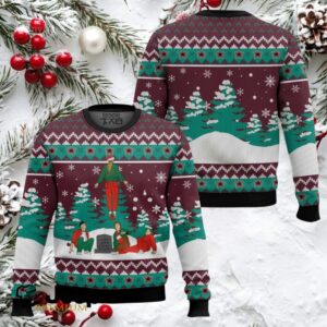 Merry Xmas Stranger Things Ugly Christmas Sweater