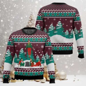 Merry Xmas Stranger Things Ugly Christmas Sweater