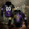 Minnesota Vikings Skull Fury NFL Hoodie Minnesota Vikings Skull Fury NFL Hoodie