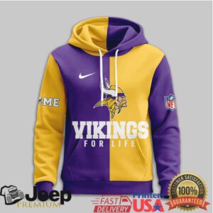 Minnesota Vikings Official NFL For Life Hoodie