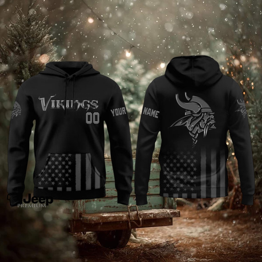 Minnesota Vikings x Back To Black Football Hoodie Limited 2025 3D Unisex Hoodie Minnesota Vikings x Back To Black Football Hoodie Limited 2025 3D Unisex Hoodie