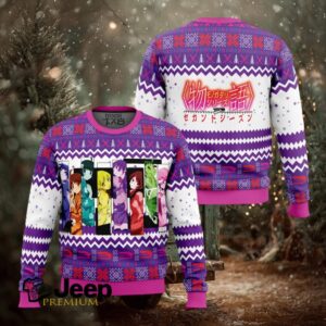 Monogatari Girls Bakemonogatari Ugly Christmas Sweater