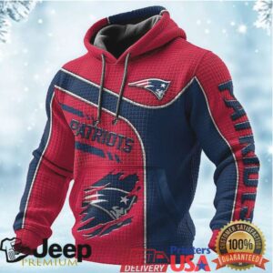 New England Patriots Dynamic Split Design Hoodie