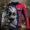 New Orleans Saints Skull Fury NFL Hoodie New Orleans Saints Skull Fury NFL Hoodie