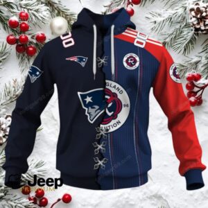 New England Revolution X New England Patriots (MLS x NFL) Special Hoodie