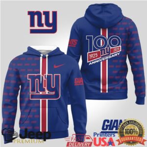 New York Giants Official NFL Anniversary Celebration Hoodie