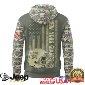 New York Giants Official NFL Veteran Camo Hoodie Limited Edition