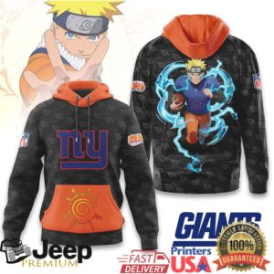 New York Giants Official NFL x Naruto Limited Edition Hoodie