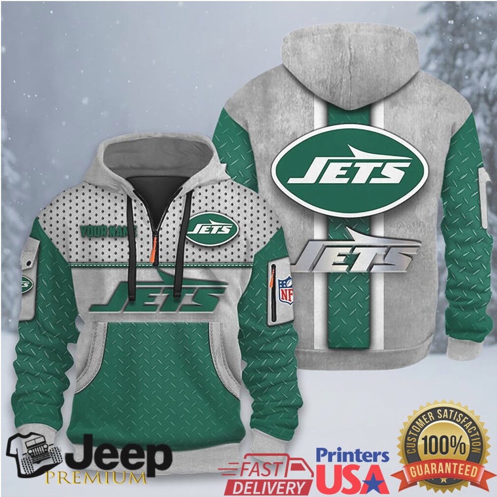 New York Jets Fanatics Branded Primary Logo Hoodie New York Jets Fanatics Branded Primary Logo Hoodie