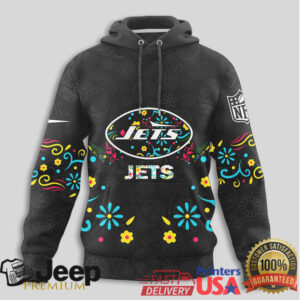 New York Jets Official NFL Dia de los Muertos Limited Editions Hoodie