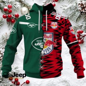 New York Red Bulls X New York Jets (MLS x NFL) Special Hoodie