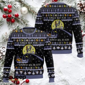 Nightmare Before Christmas Eureka This Year Will Be Ours Ugly Christmas Sweater