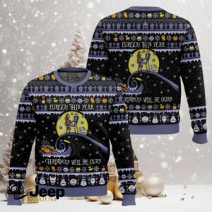 Nightmare Before Christmas Eureka This Year Will Be Ours Ugly Christmas Sweater