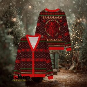 Norse Mythology Christmas Ugly Cardigan Sweaters