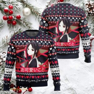 O Kawaii Koto Kaguya sama Love Is War Ugly Christmas Sweater