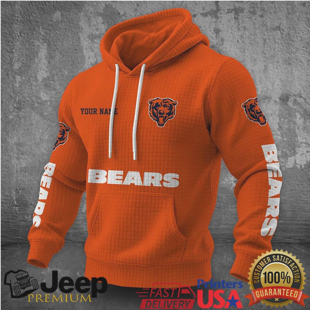 Official NFL Chicago Bears ‘Your Name’ Patch Pullover Hoodie Official NFL Chicago Bears ‘Your Name’ Patch Pullover Hoodie
