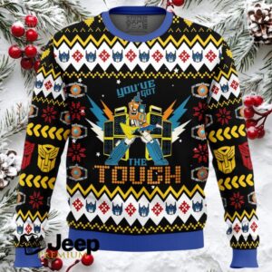 Optimus Prime You’ve Got The Touch Transformers Ugly Christmas Sweater
