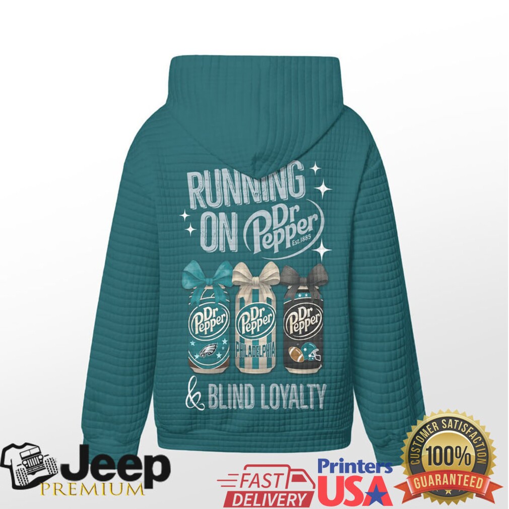 Philadelphia Eagles Official NFL Dr.Pepper Waffle Hoodie Philadelphia Eagles Official NFL Dr.Pepper Waffle Hoodie