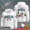 Philadelphia Eagles Official NFL Police Office Costume 3D Hoodie Philadelphia Eagles Official NFL Police Office Costume 3D Hoodie