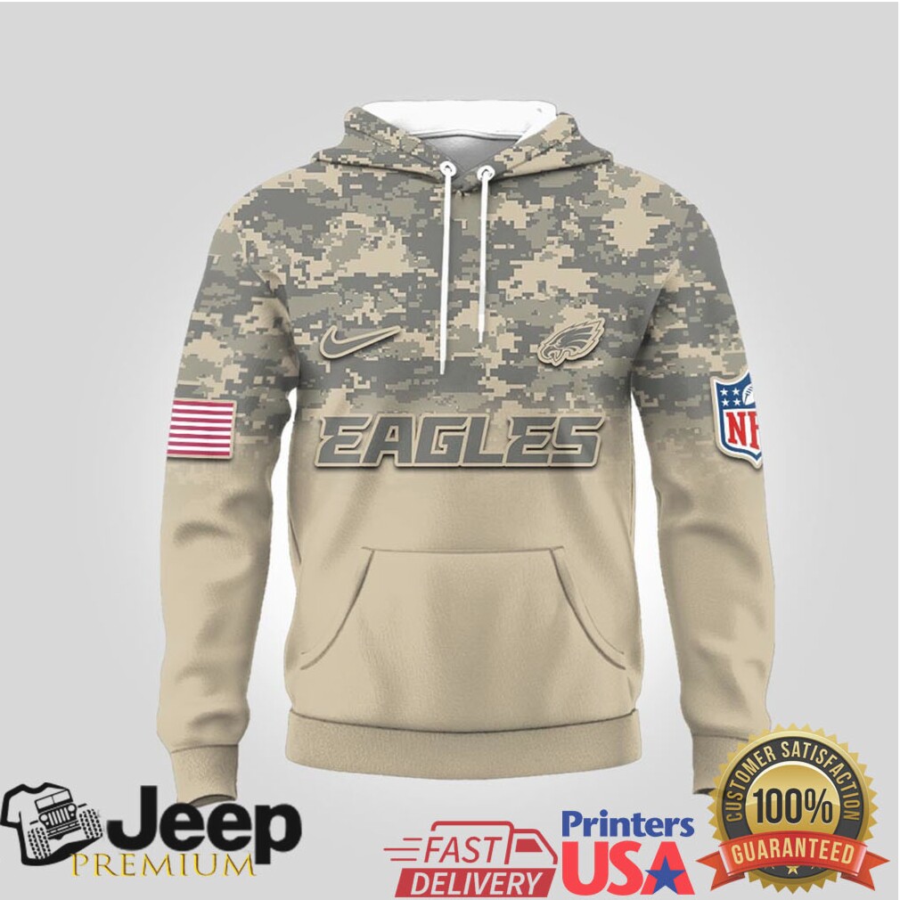 Philadelphia Eagles Official NFL Thank You For Your Service 3D Hoodie Philadelphia Eagles Official NFL Thank You For Your Service 3D Hoodie