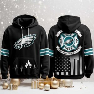 Philadelphia Eagles x Firefighter Appreciation Night Game Hoodie 3D