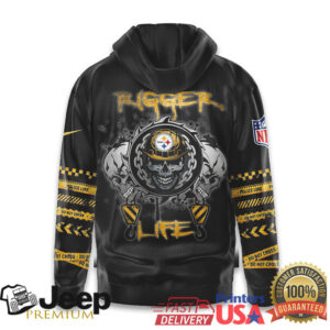 Pittsburgh Steelers Official NFL Rigger Life Hoodie