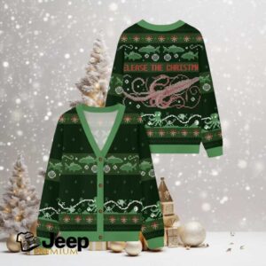 Release the Christmas Ugly Cardigan Sweaters