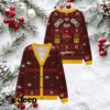 Happy Christmas Trio Ugly Cardigan Sweaters Happy Christmas Trio Ugly Cardigan Sweaters