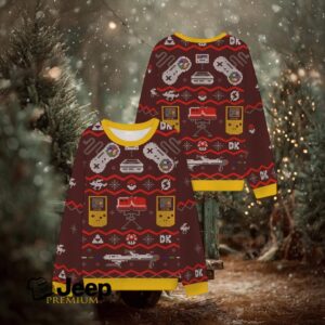 Retro Gaming Christmas Ugly Sweatshirts