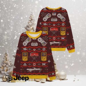 Retro Gaming Christmas Ugly Sweatshirts