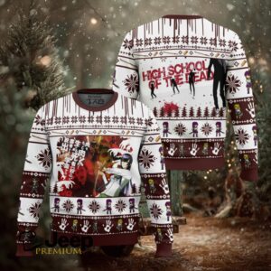 Saeko Busujima Highschool Of The Dead Ugly Christmas Sweater