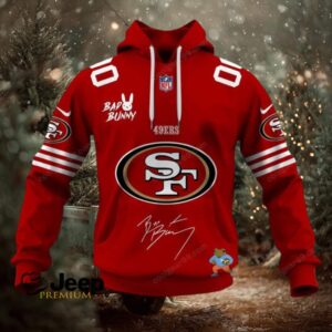 San Francisco 49ers x Bad Bunny Super Bowl 2026 NFL Hoodie