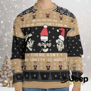 Sanity Clause The Marx Brothers Ugly Christmas Sweatshirt