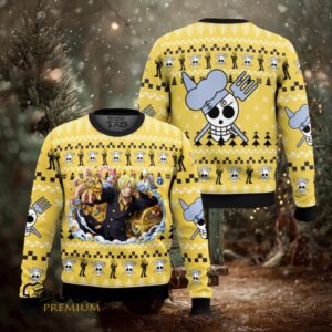 Sanji One Piece Ugly Christmas Sweater
