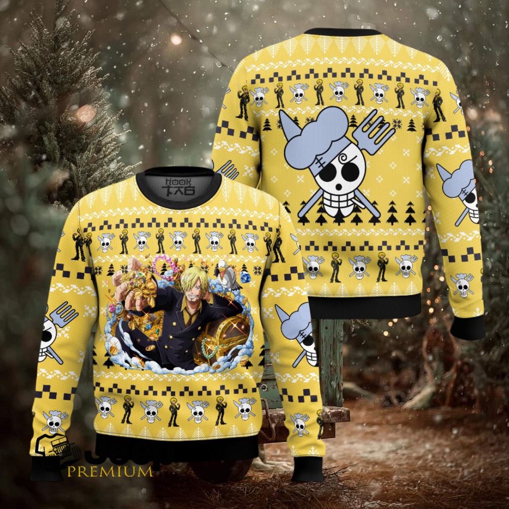 Sanji One Piece Ugly Christmas Sweater Sanji One Piece Ugly Christmas Sweater