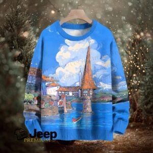 Seaside House Crew Neck Sweater Seaside House Crew Neck Sweater