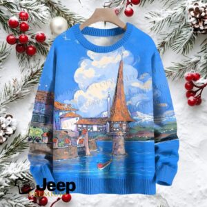 Seaside House Crew Neck Sweater