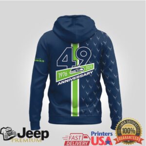 Seattle Seahawks Official NFL Anniversary Celebration Hoodie