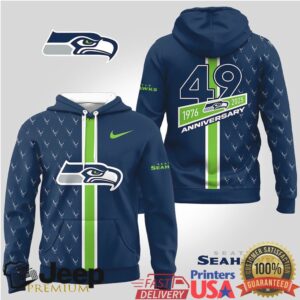 Seattle Seahawks Official NFL Anniversary Celebration Hoodie