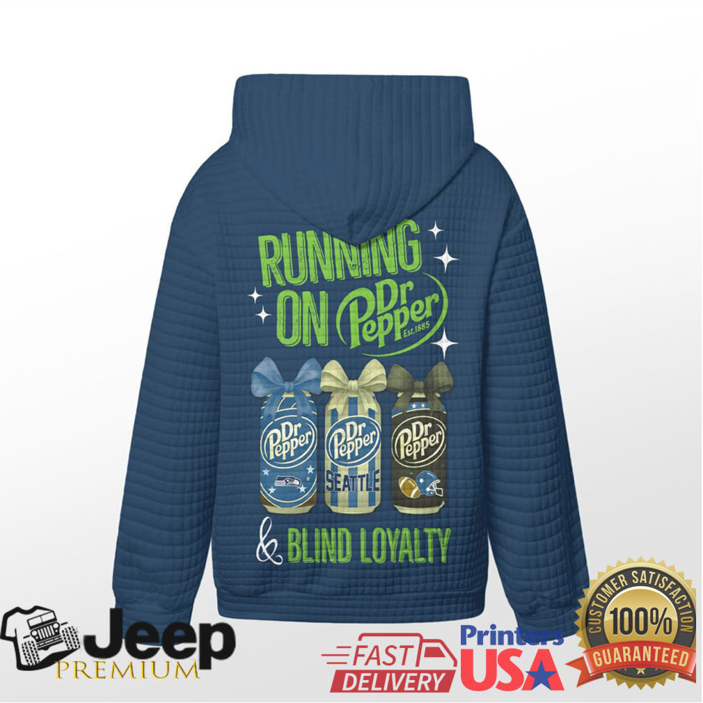 Seattle Seahawks Official NFL Dr.Pepper Waffle Hoodie Seattle Seahawks Official NFL Dr.Pepper Waffle Hoodie