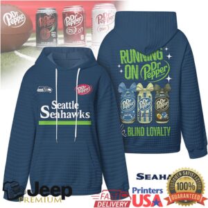 Seattle Seahawks Official NFL Dr.Pepper Waffle Hoodie