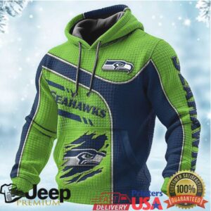 Seattle Seahawks Split Design Hoodie