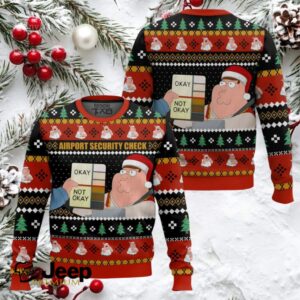 Security Check Family Guy Ugly Christmas Sweater