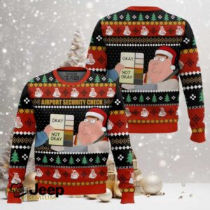 Security Check Family Guy Ugly Christmas Sweater
