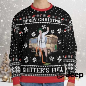 Shitter's Full Ugly Christmas Sweatshirt