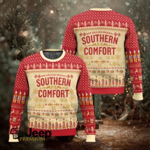Southern Comfort Whiskey Ugly Christmas Sweater